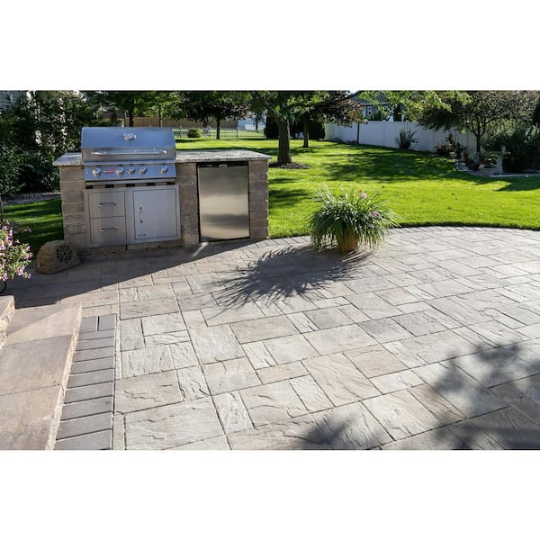 Tahoe Patio-on-a-Pallet Rectangle Santa Fe Concrete Paver (144-Pieces/70.5 sq. ft./Pallet)