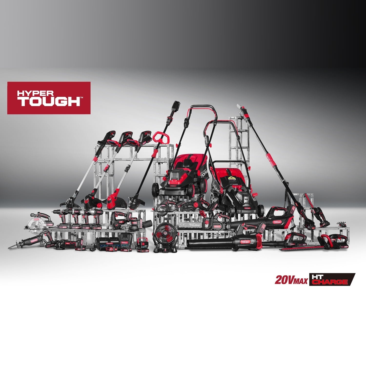 Hyper Tough 20V Max 110 mph 420 Cfm 4.0Ah Brushless Handheld Battery Blower, HT22-401-03-01