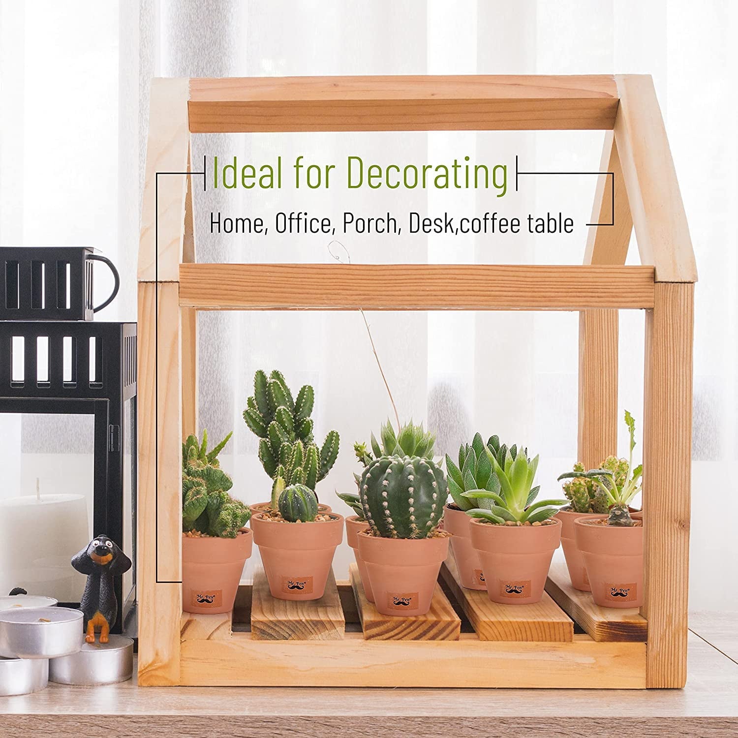 Mr. Pen- Mini Terracotta Clay Pots, 1.7