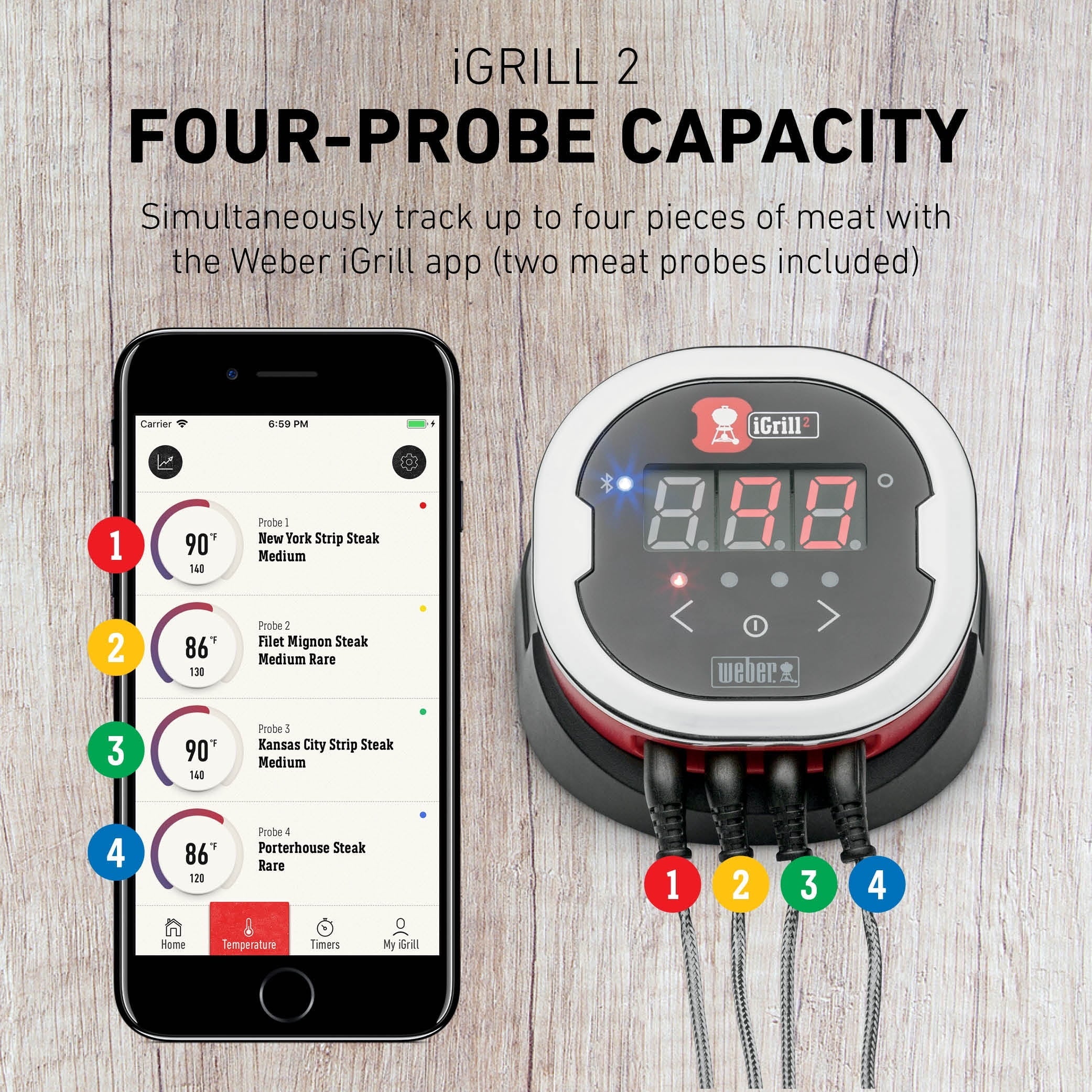 Weber iGrill 2 Smart Grilling Hub