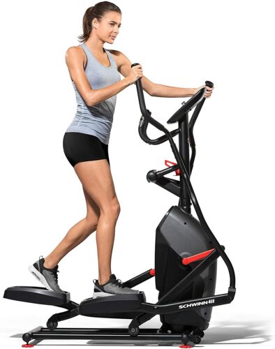 Schwinn 411 Compact Elliptical Machine 18" Stride Heart RATE 16 Levels