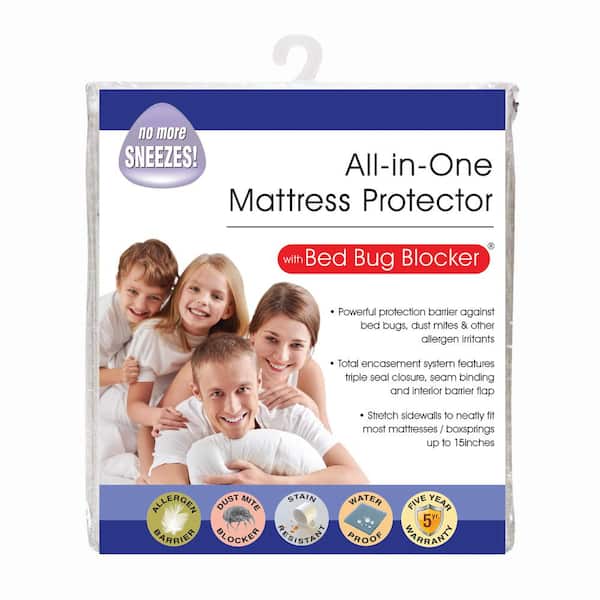 Zippered Mattress Cover with Bug Blocker