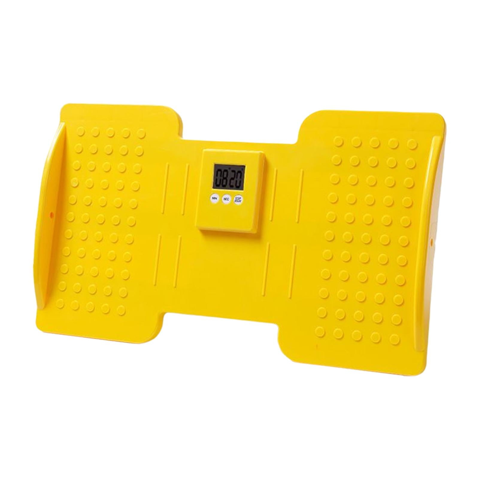 Fitness Stepper Training Equipment with LCD Display Step Exercise Machine Anti Slip Pedal Stepper for Full Body Workout Home Gym Yellow