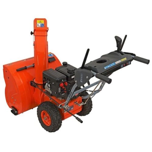 26 in. 212 cc Two-stage Self-propelled Gas Snow Blower with Push-button Electric