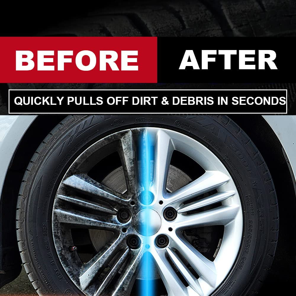 Air Jungles Car Wheel & Tire Cleaner 16.9 Oz, Brake Buster Wheel Cleaner, Aluminum and Chrome Wheel Cleaner, Acid-Free Wheel Cleaner Safe on All Wheel & Rim Finishes