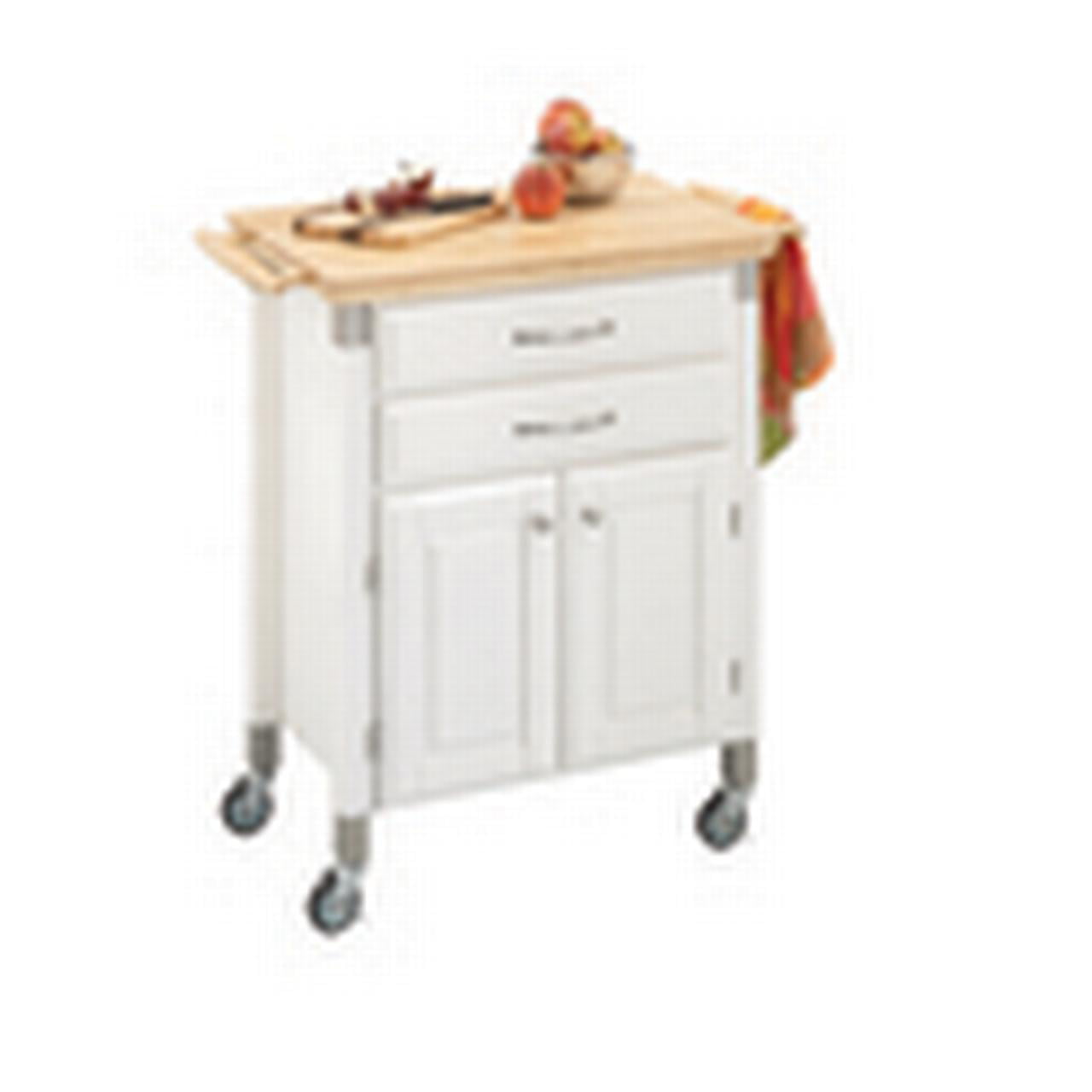 Dolly Madison Black Kitchen Cart
