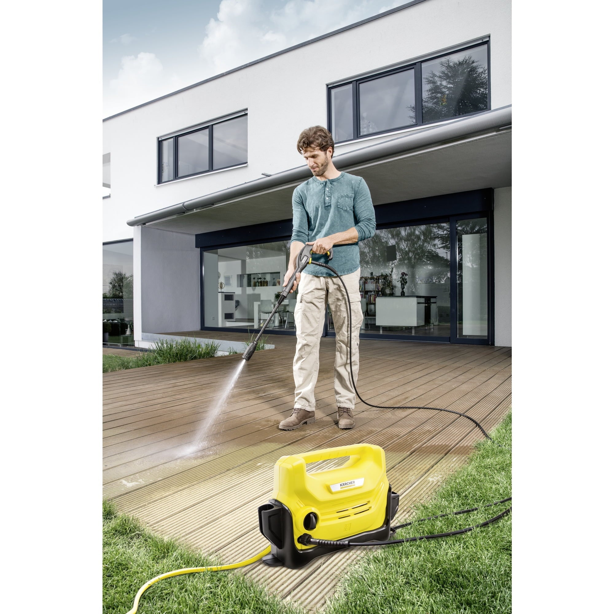 Kärcher K2 Entry Electric Pressure Washer 1600 PSI - Vario & DirtBlaster Spray Wands 1.35 GPM - New