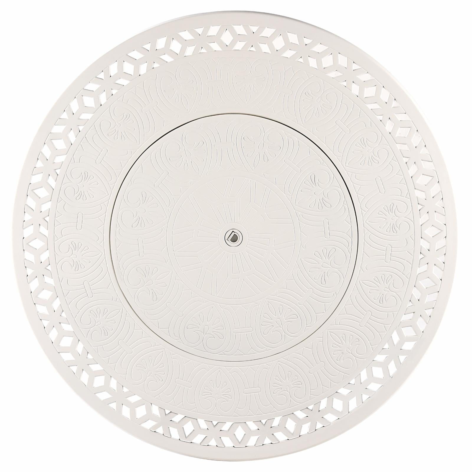 Oakland Living Lima 44 in. Round Propane Fire Pit Table