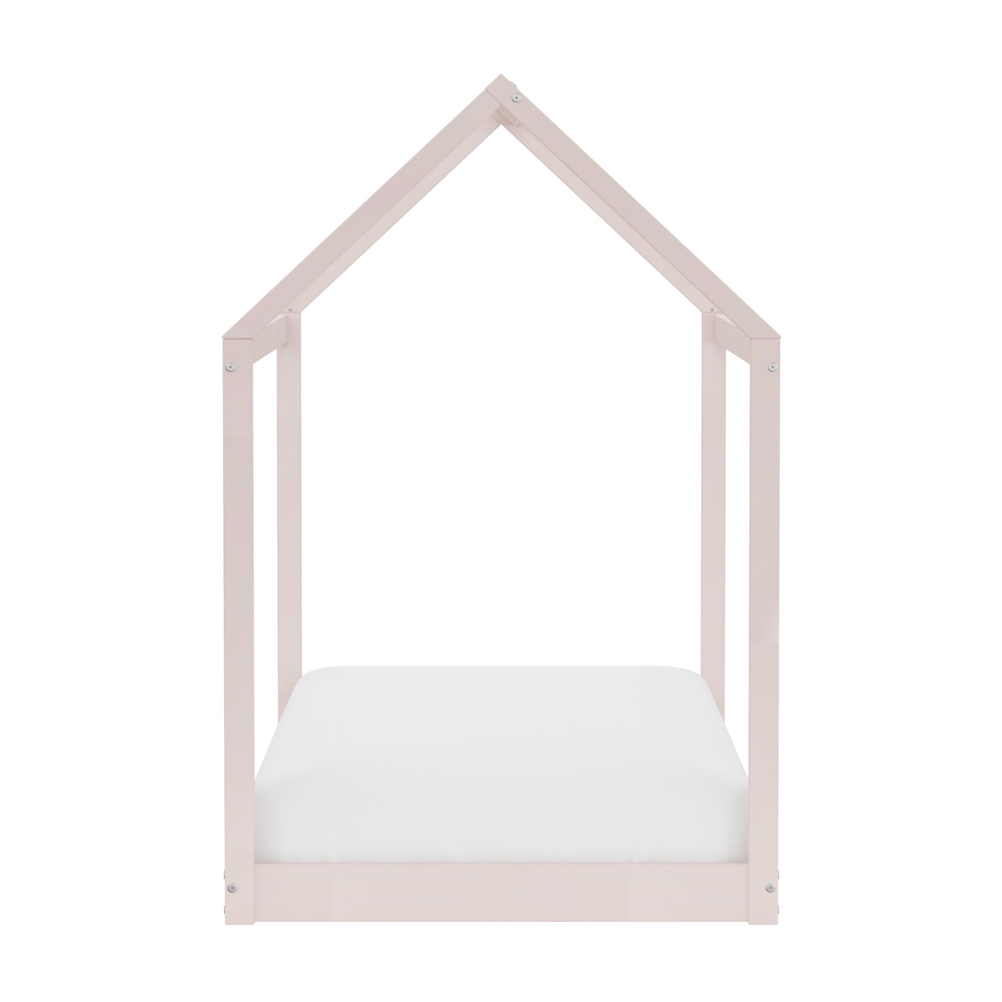 Tate House Canopy Twin Bed, Pink, by Hillsdale Living Essentials