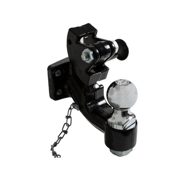 10-Ton Combination Ball and Pintle Hitch with Mounting Kit