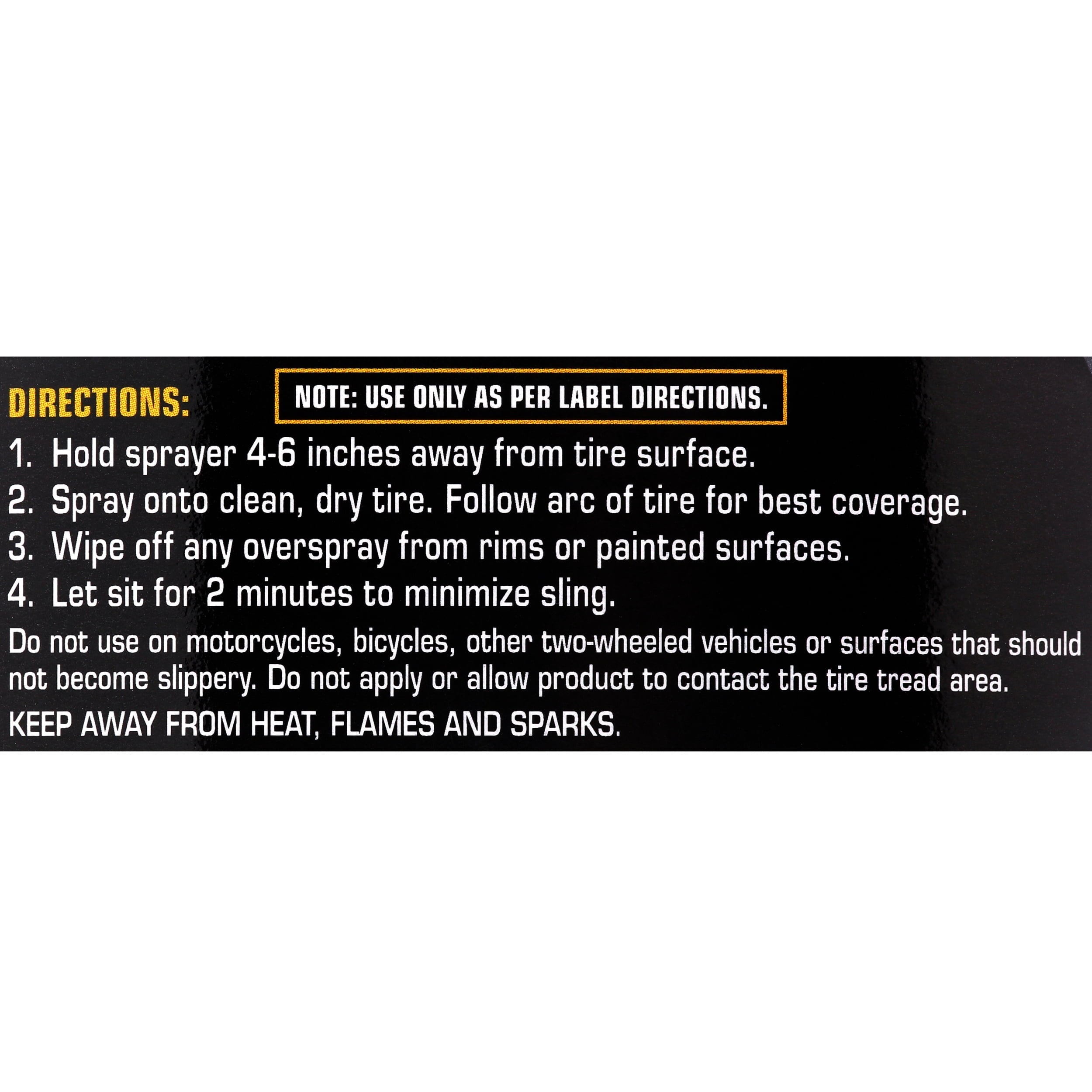 Black Magic Intense Tire Wet 23oz. Tire Shine - 120080