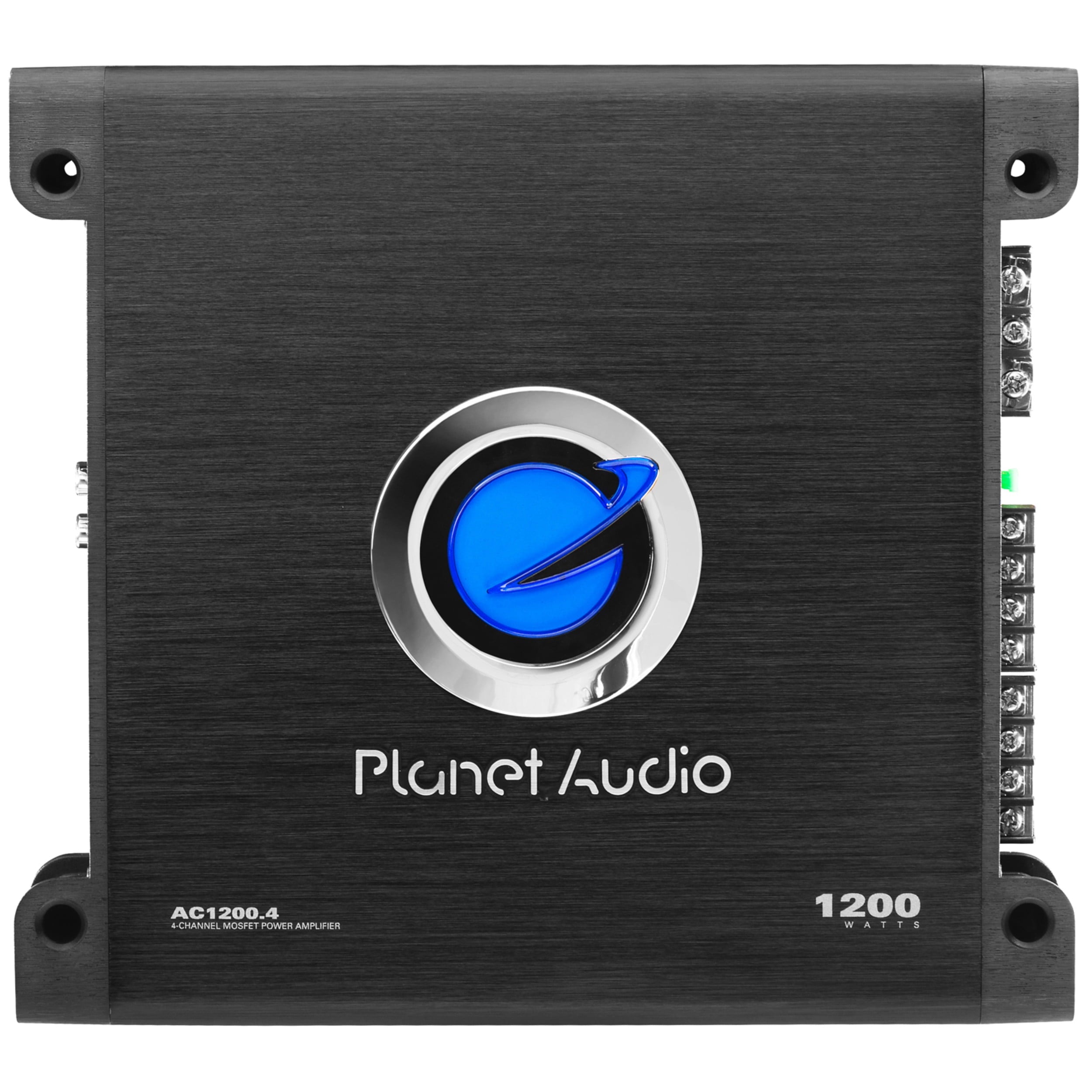 Planet Audio AC1200.4 4 Channel 1200 Watt Car Amplifier, Full Range, Bridgeable