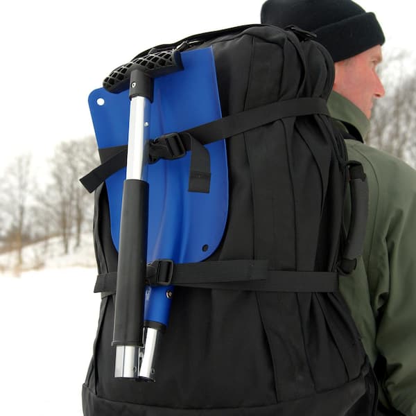40 in. Ultra-Compact Telescopic Folding Snow Shovel