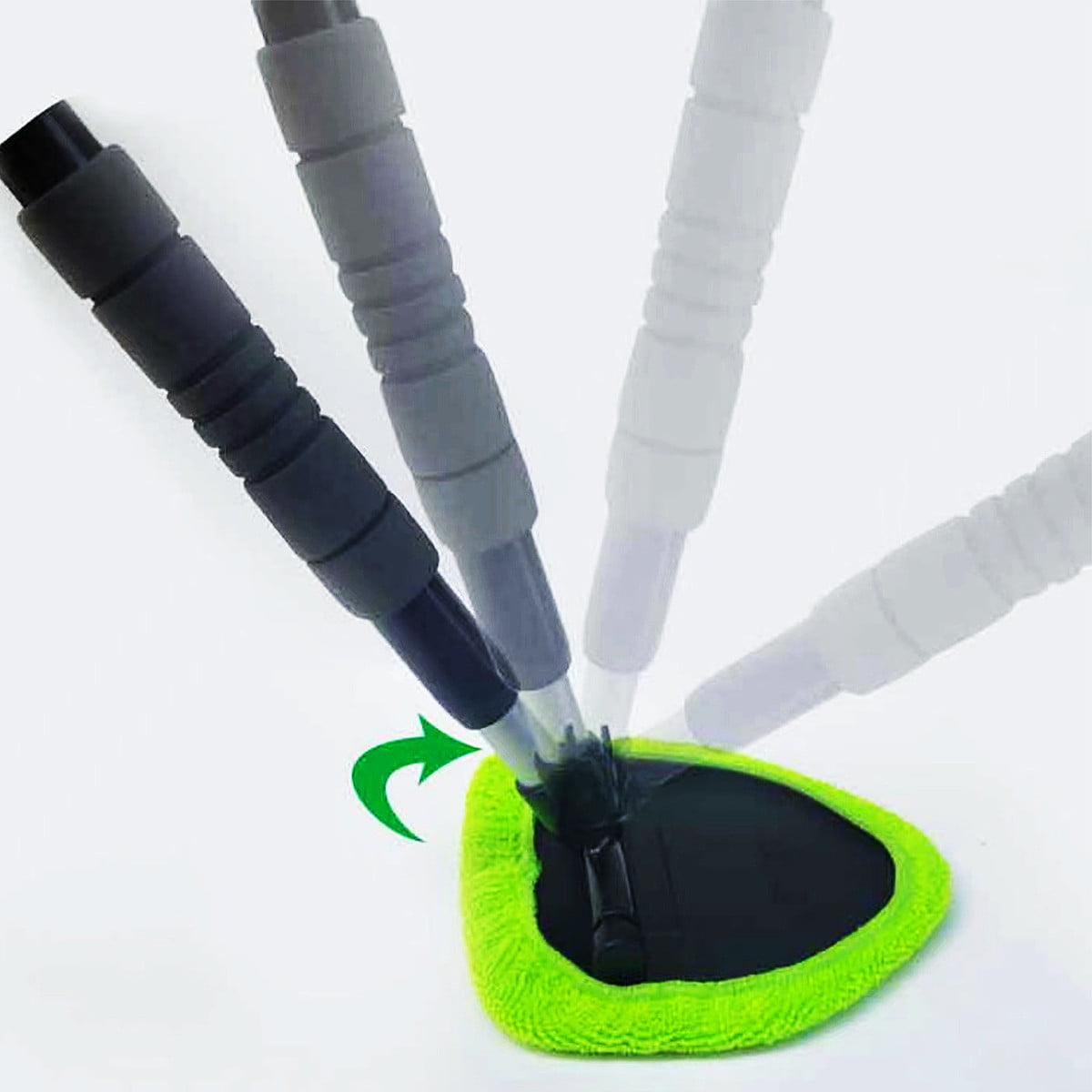 Car Windshield Cleaner Windshield Cleaner Tool Microfiber Windshield Wiper Fluid Tool with Extendable Handle