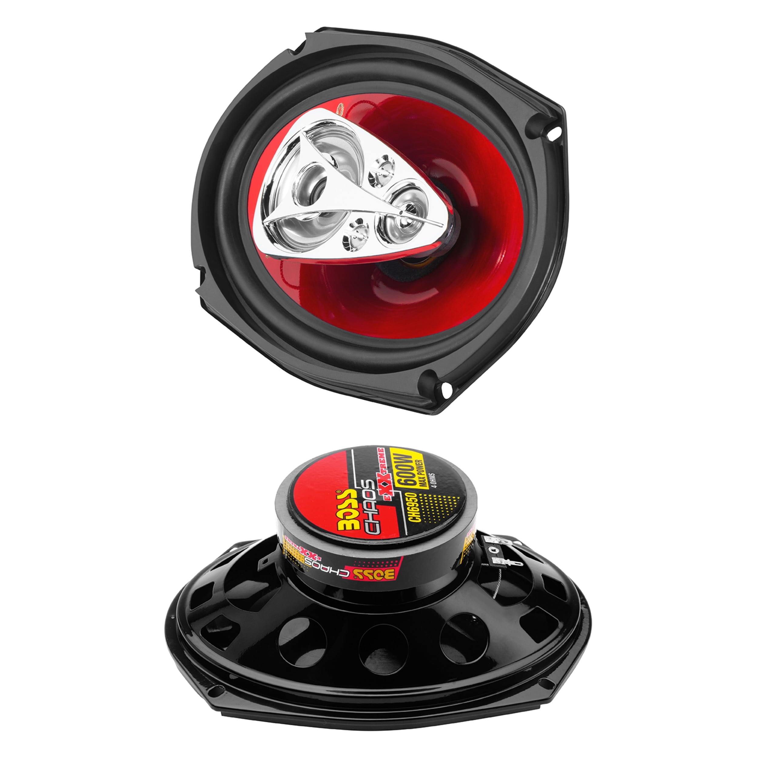 BOSS Audio Systems CH6950 6” x 9” Car Speakers, 600 Watts, Full Range, 5 Way