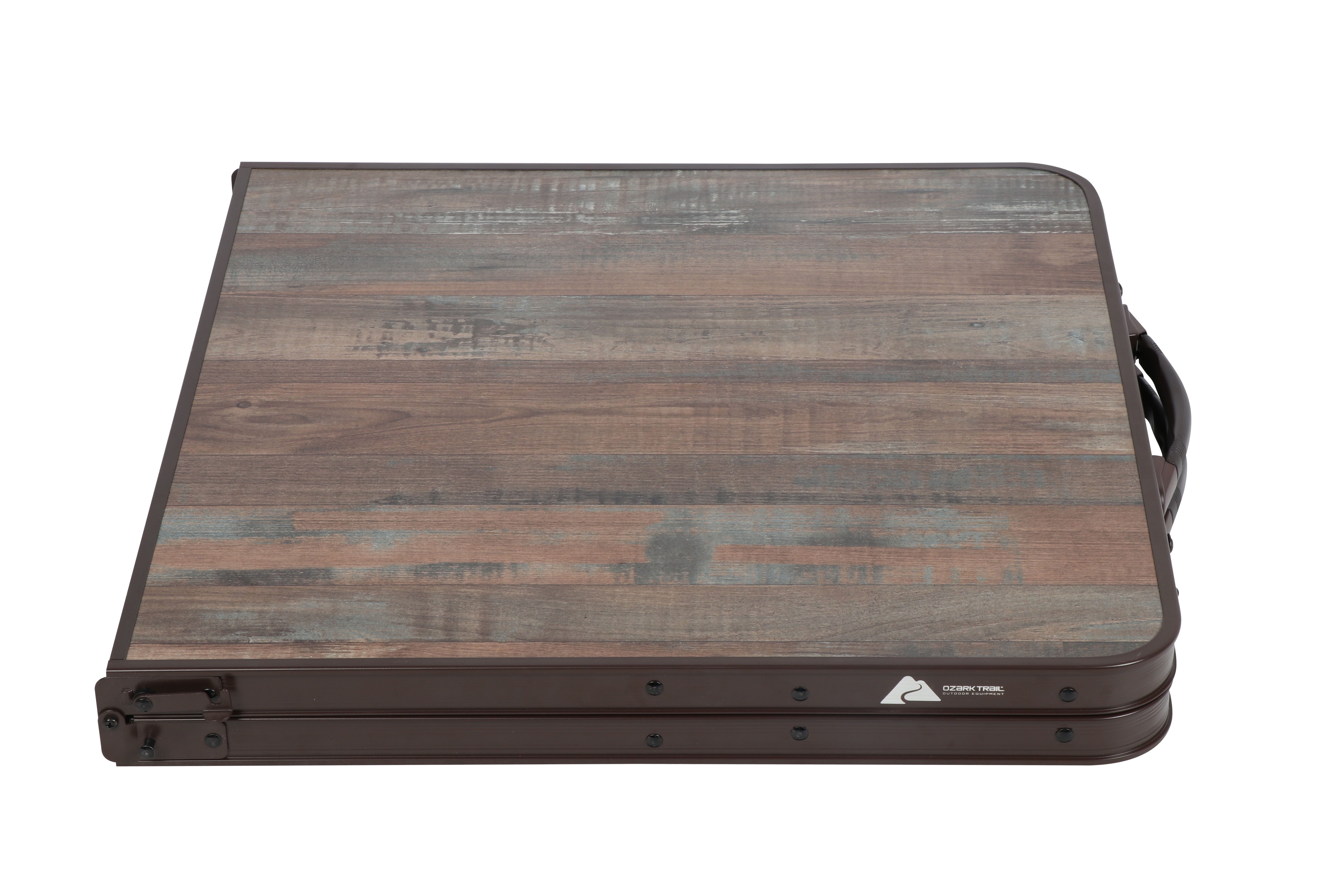 Ozark Trail Durable Steel and Aluminum Table and Stools, Open Dims 19.29