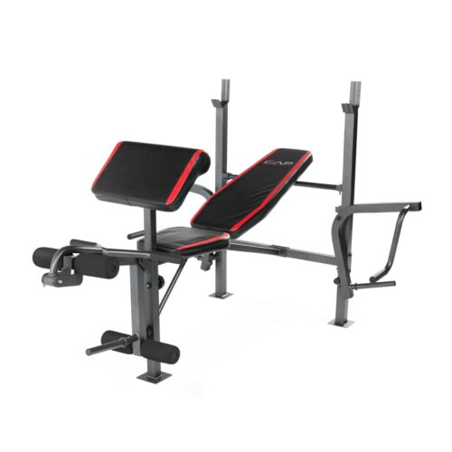 CAP Strength Standard Bench with Butterfly and Preacher Curl Training Workout