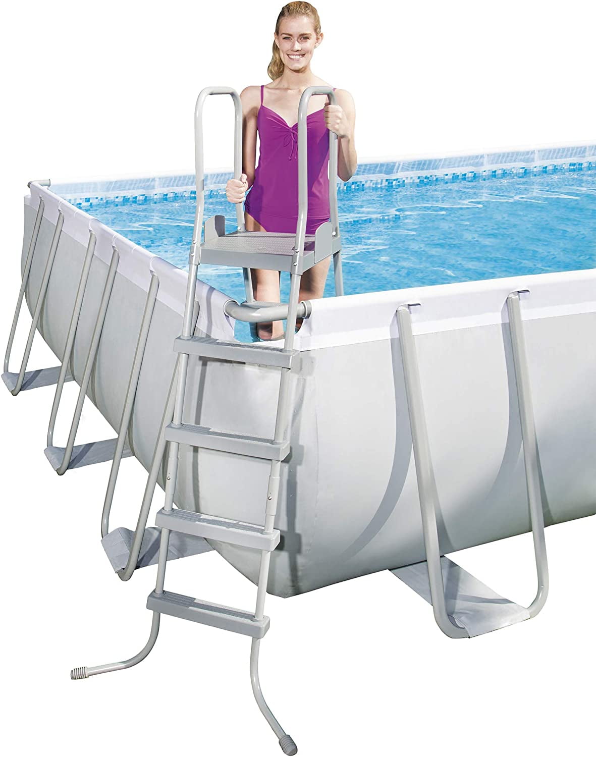 Power Steel 24ft. Rectangular Pool Set