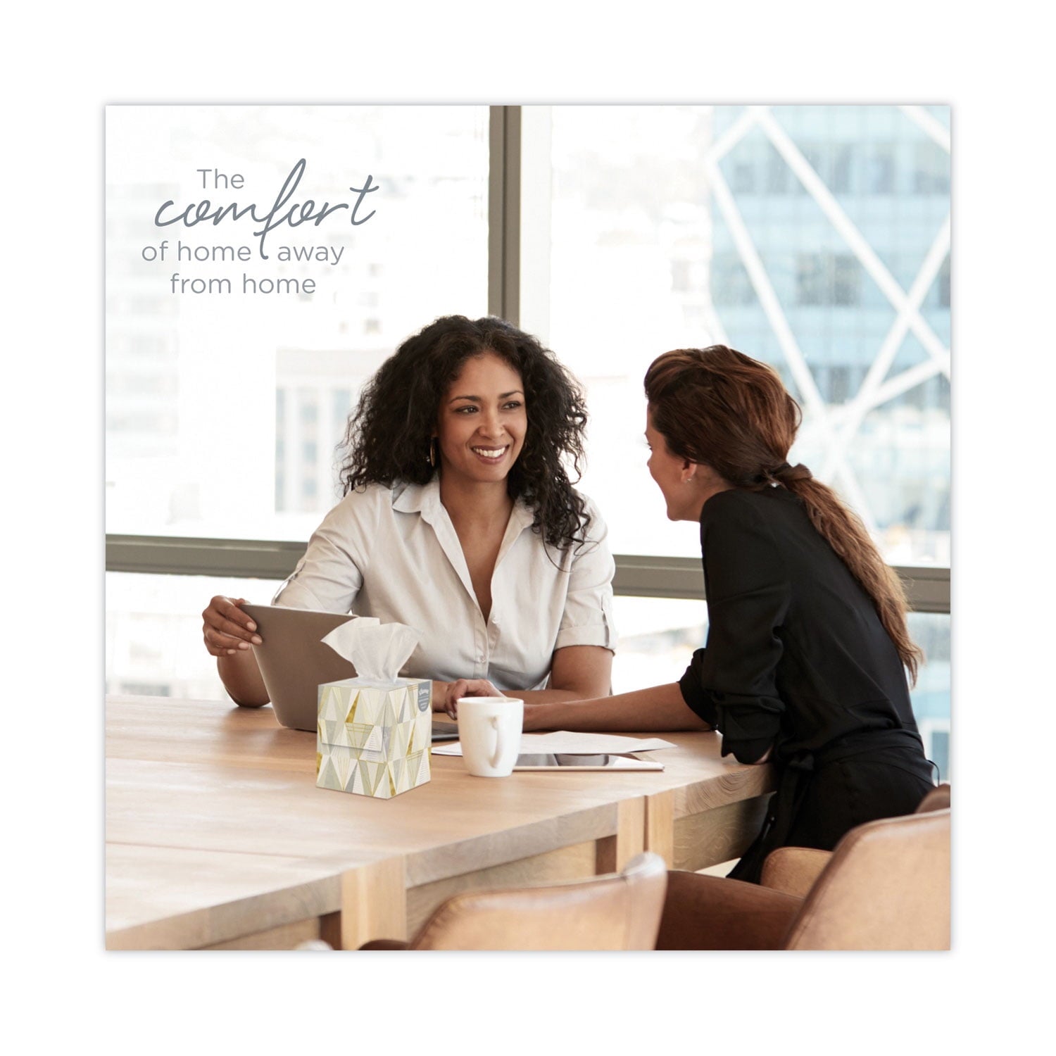 Kleenex White Facial Tissue, 2-Ply, 125 Sheets/Box, 12 Boxes/Carton -KCC03076