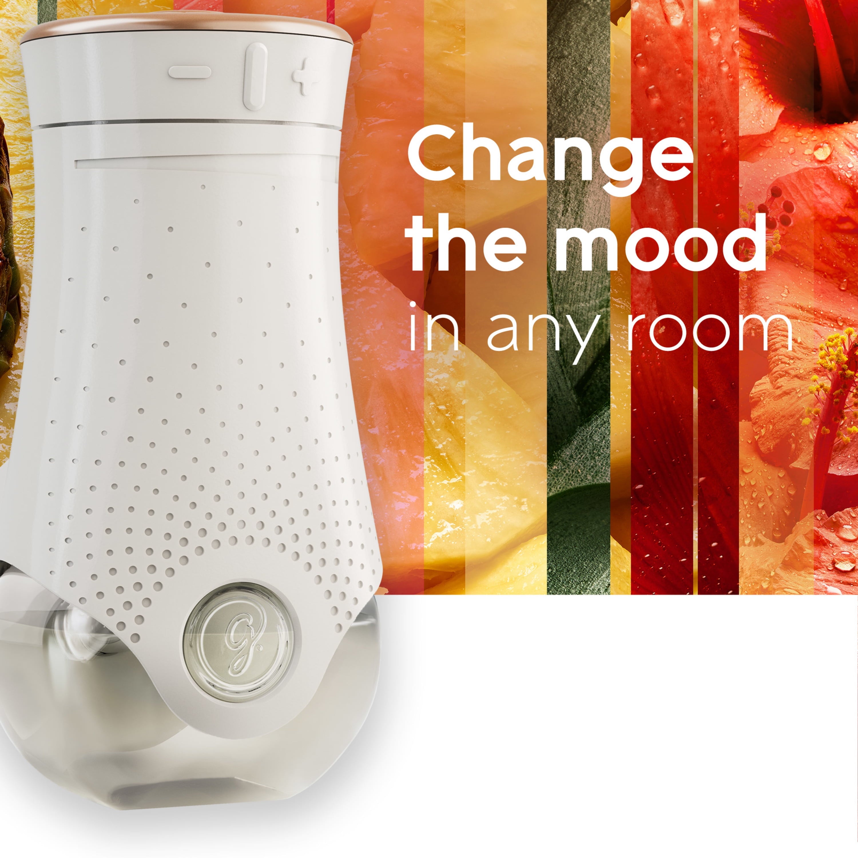 Glade PlugIns Refill 5 ct, Hawaiian Breeze, 3.35 FL. oz. Total, Scented Oil Air Freshener Infused with Essential Oils