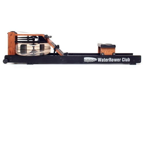 WaterRower Club Rowing Machine w/ S4 Monitor & Hi Rise Attachment