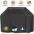 Grill Cover 58 inch, Heavy Duty Waterproof Gas Grill Cover, UV and Fade Resistant BBQ Cover for Grills up to 56-in Width, Black