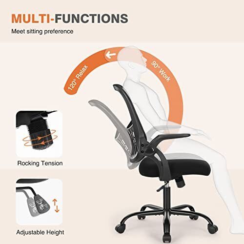 Office Chair Desk Chair Ergonomic Home Office Desk Chairs Computer Chair With Fl