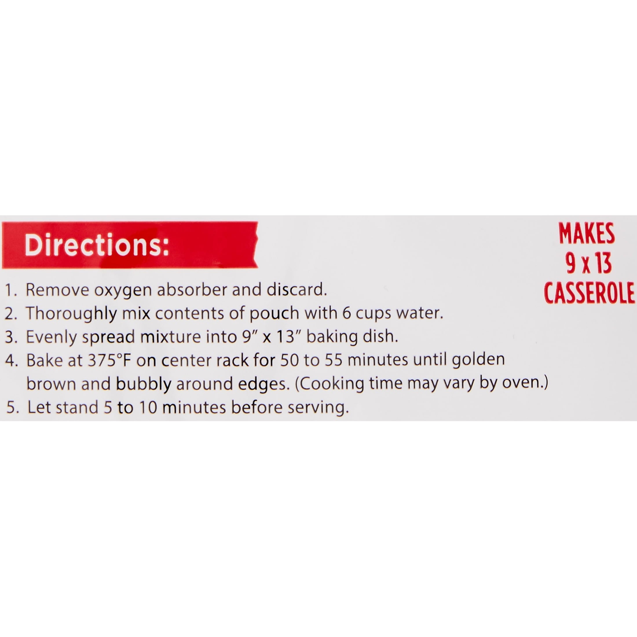 Augason Farms Funeral Potatoes 13.6 oz Food Pouch