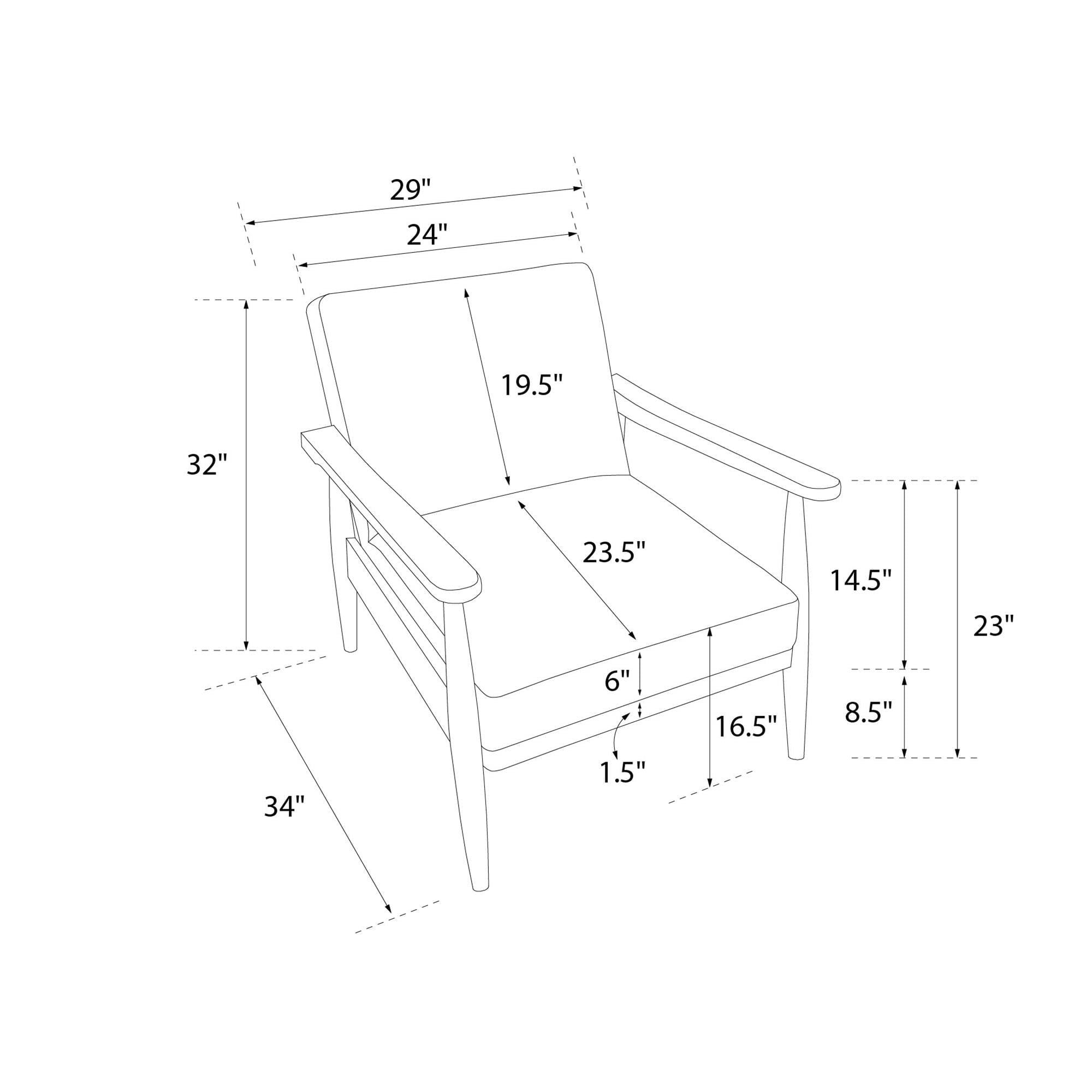 Better Homes & Gardens Mid Century Chair