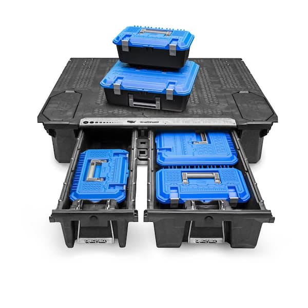 Crossbox 17 in. Drawer Tool Box in Blue and Black