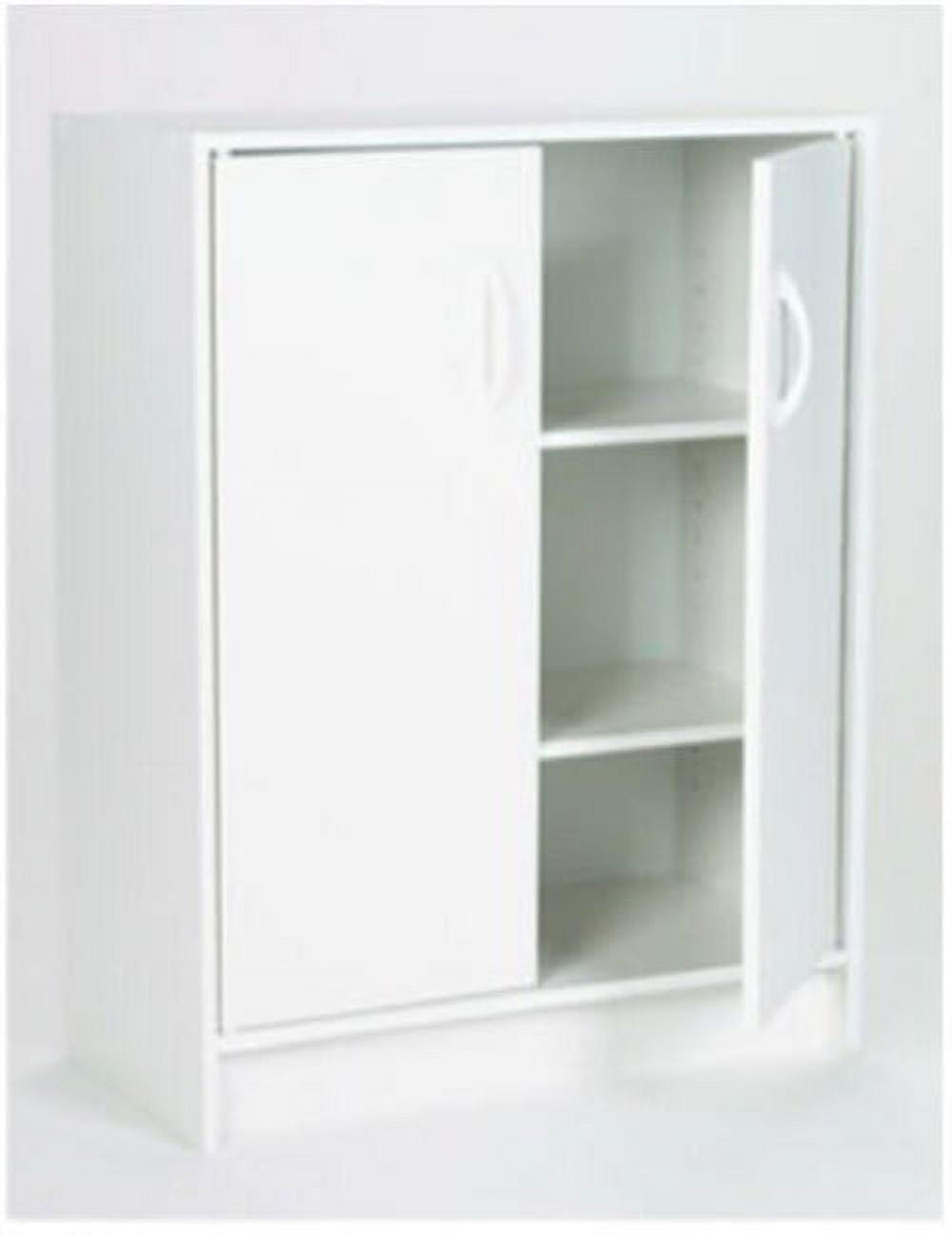 Furniture 2 Door Storage Organizer White