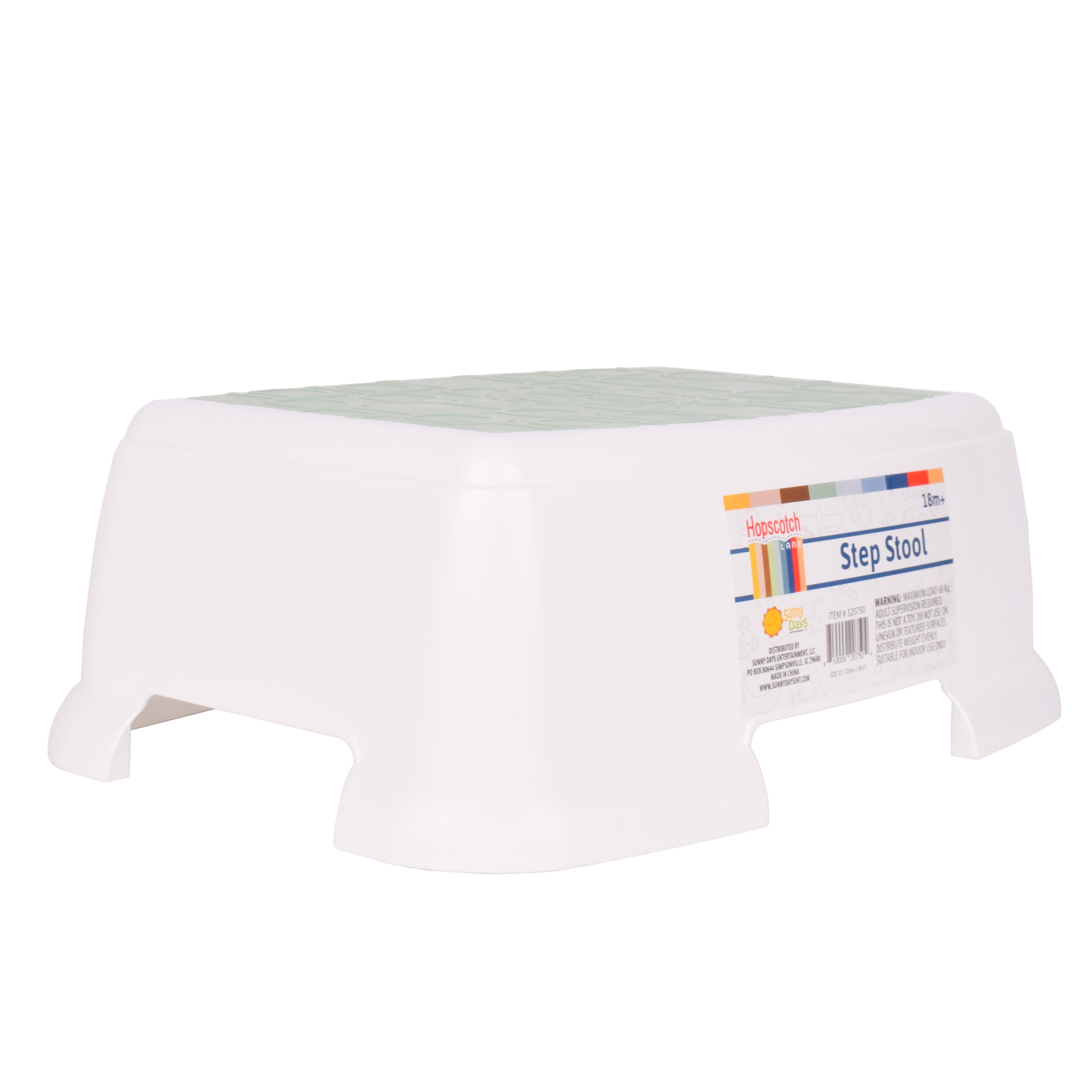 Hopscotch Lane 1-Step Stool for Kids - Unisex | Plastic