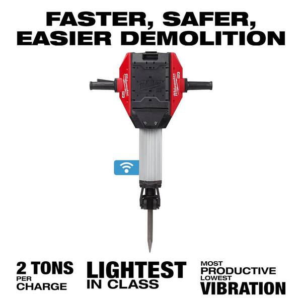 MX FUEL Lithium-Ion Cordless 1-1/8 in. Breaker with Battery and Charger