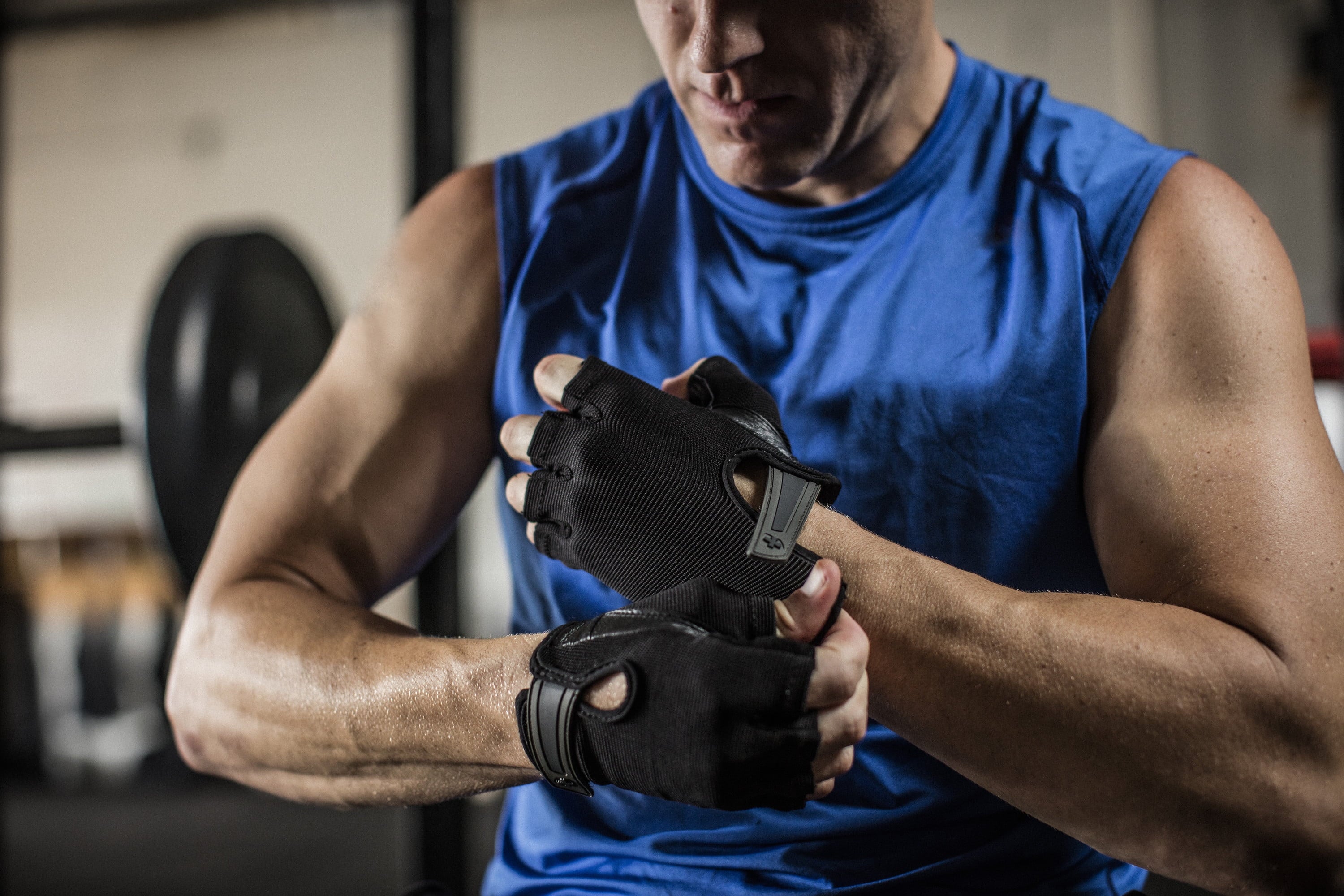 Harbinger Men's Power Weightlifting Glove Black Medium