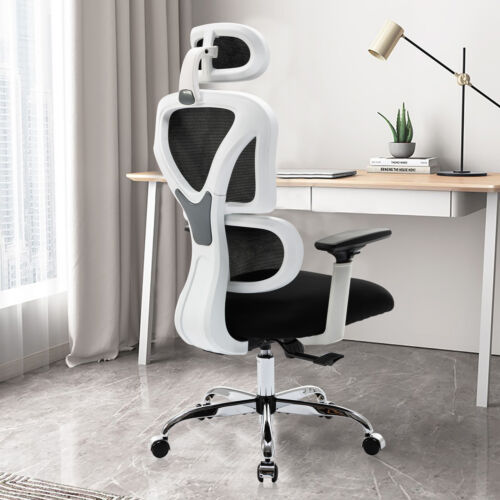 BIG SALE! Ergonomic Home Office Chair High Back Gaming Chair Headrest & Armrests
