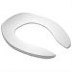TOTO SC534#01 Toilet Seat, Without Cover, polypropylene, Elongated, White