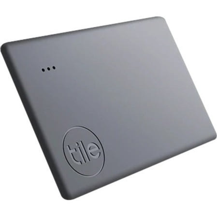 Tile Slim (2022) - 1 Pack - Black - Thin Bluetooth Tracker, Wallet Finder and Item Locator