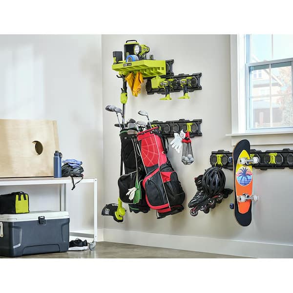 LINK 7-Piece Wall Storage Kit with LINK Power Tool Hook and LINK Large Power Tool Hook