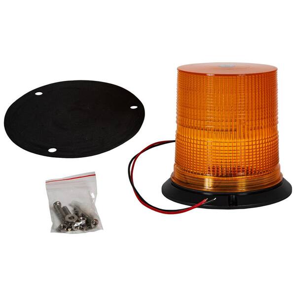 Amber Permanent Mount Utility Strobe Light