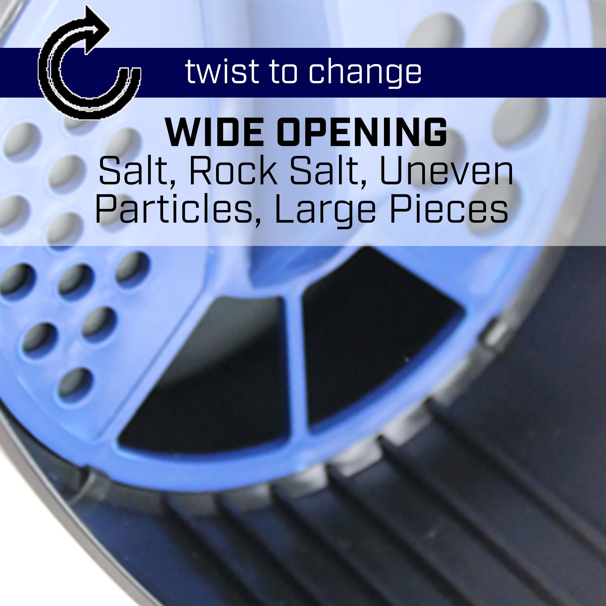 Chapin 8743A Hand Ice Melt, Salt, and Seed Spreader