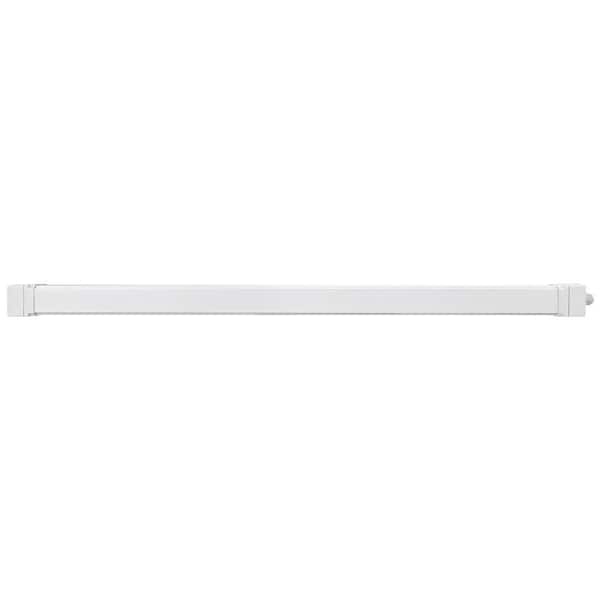4 ft. 50-Watt 6775 Lumen Dimmable White Motion Sensing Vapor Tight Wraparound Light, 3500/4000/5000K