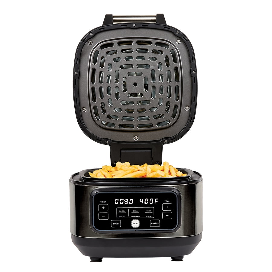 Grill Air Fryer Home, Black, 5.5 Quart
