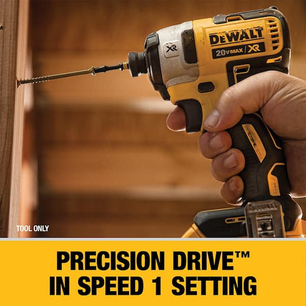 20V MAX XR Cordless Brushless 3-Speed 1/4 in. Impact Driver (Tool Only)