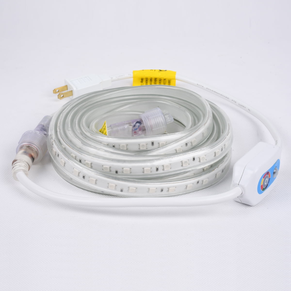 Auto Drive 120 Volts Multicolor LED Strip Lights with Remote Control for RV Vehicle