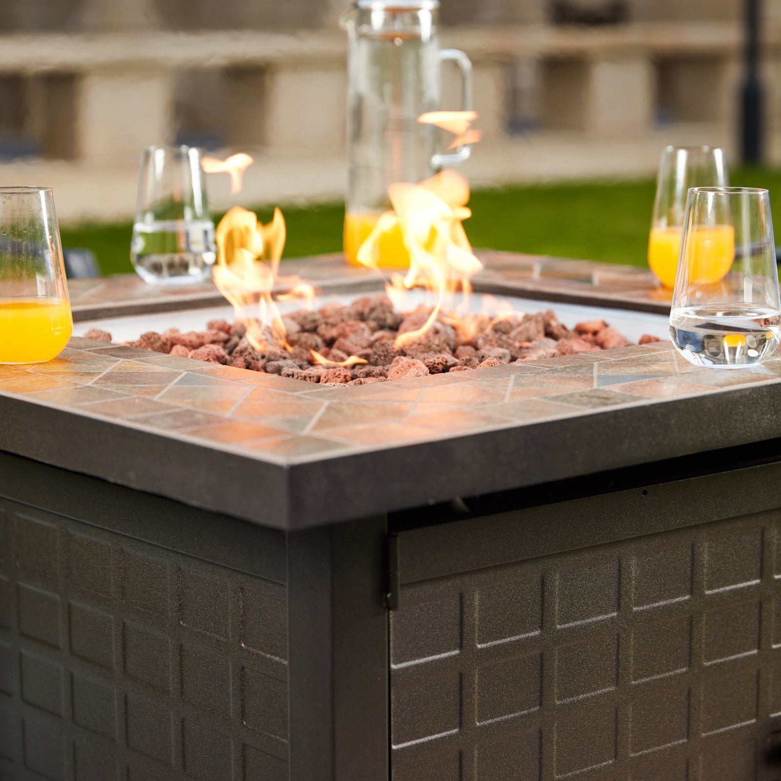 Every Season 33.9 in. Propane Fire Table