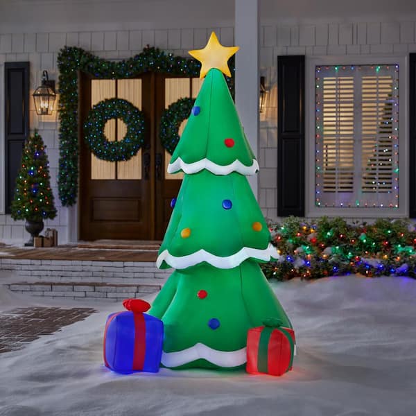 6.5 ft. Christmas Tree With Gifts Holiday Inflatable