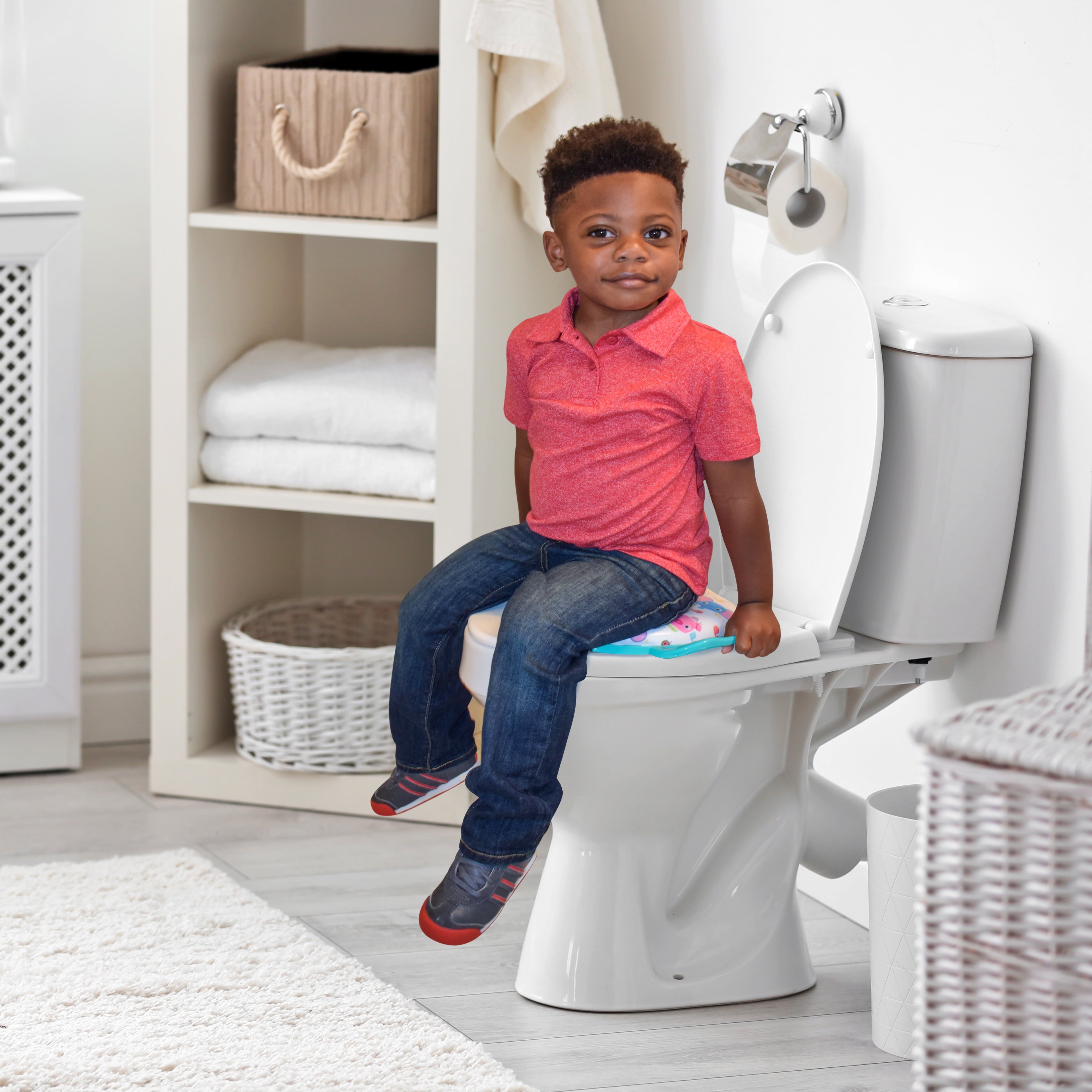 CoComelon Soft Potty Training Seat with Potty Hook, Unisex