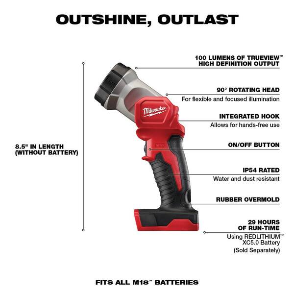 M18 18V Lithium-Ion Cordless Combo Tool Kit (6-Tool) w/ 3/8 in. Impact Wrench and Oscillating Multi Tool