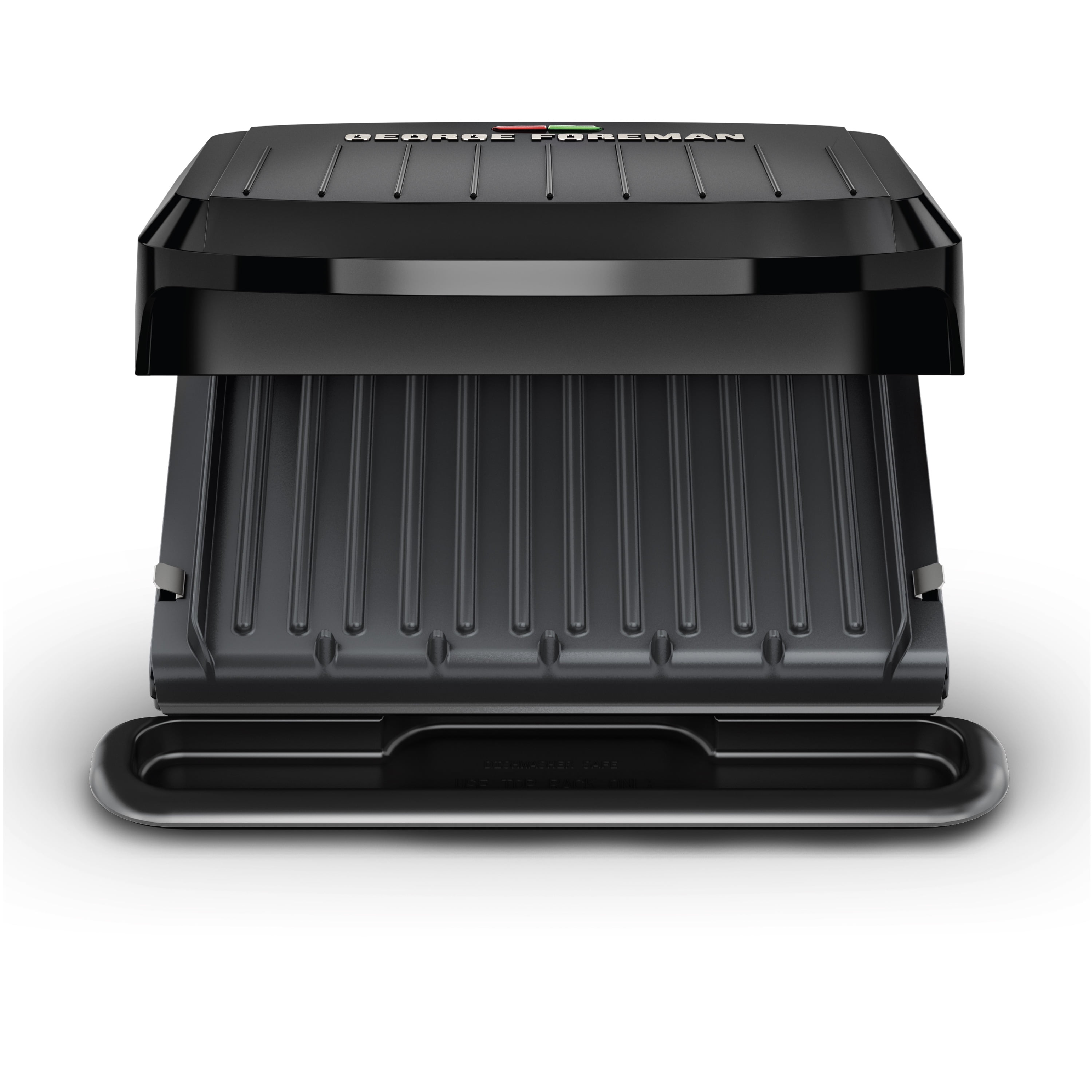 Foreman 4-Serving Removable Plate Grill and Panini, Black, GRP1065B