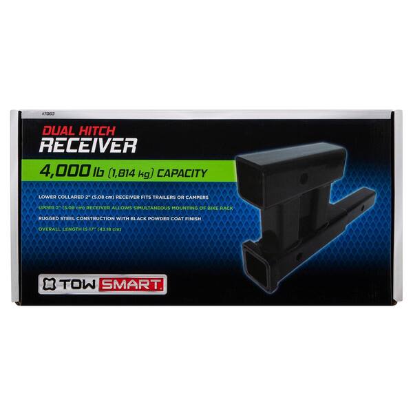 2 in. Dual Hitch Extension 4000 lbs.